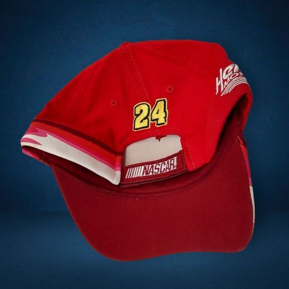 NASCAR 24 Checkered Flag Jeff Gordon 3M Hendrik MotorSports Adjustable Hat Cap - Picture 10 of 10